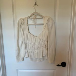 Reformation 3/4 sleeve top